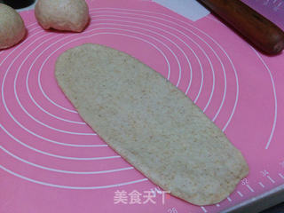 【全麦葡萄干面包卷】——ACA AB-2CM15全自动面包机试用的做法步骤：13