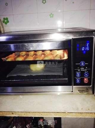 迷你火腿面包串的做法步骤:12
