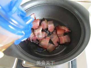 腊肉炒香干的做法步骤:4