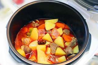 土豆炖牛肉的做法步骤:10