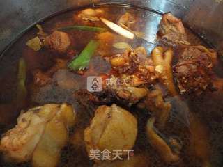 鸡肉炖粉条的做法步骤:8