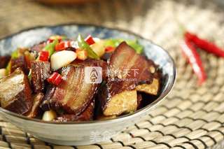 腊肉炒香干的做法步骤:11