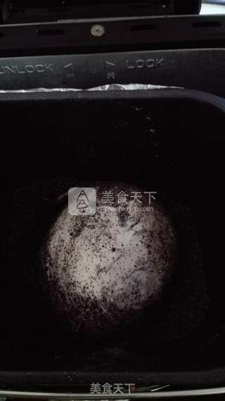 黑芝麻土司的做法步骤:5