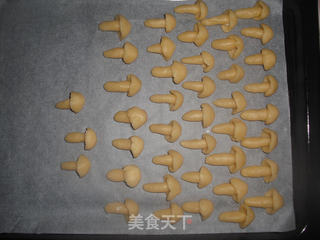 蘑菇小饼干的做法步骤:12