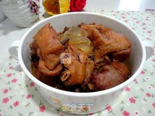 鸡肉炖粉条的做法步骤:10