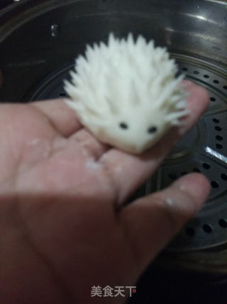 刺猬小馒头的做法步骤:6