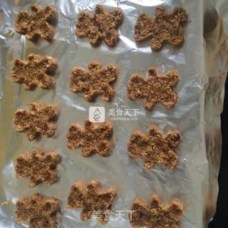 燕麦红糖饼干的做法步骤:10