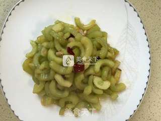 清炒黄瓜的做法步骤：6