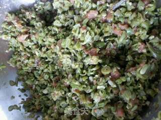 芸豆猪肉麦穗包的做法步骤:3