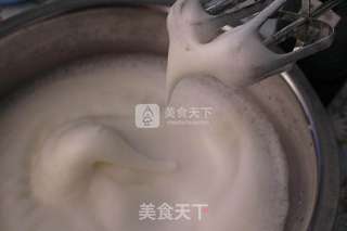 夏日豆浆戚风的做法步骤:7