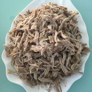 面包机自制肉松的做法步骤:6