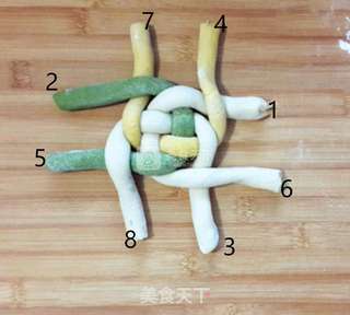 绣球馒头的做法步骤：9