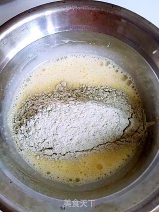 抹茶薄荷卷的做法步骤:2