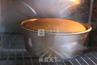 夏日豆浆戚风的做法步骤:14