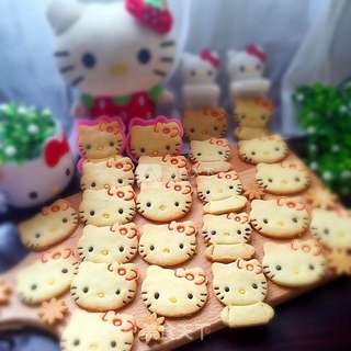 Kitty猫巧克力饼干的做法步骤:20