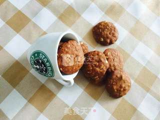 红糖燕麦饼干的做法步骤:13