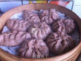 高粱包子的做法步骤:10