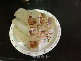 面饼卷起来的做法步骤:13