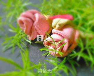 七夕玫瑰花饼干的做法步骤:16