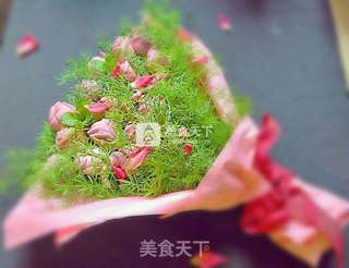 七夕玫瑰花饼干的做法步骤:19