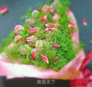 七夕玫瑰花饼干的做法步骤:24