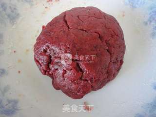 玫瑰花饼干的做法步骤:7