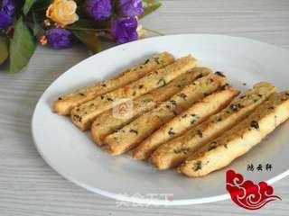 肉松饼干棒的做法步骤:9