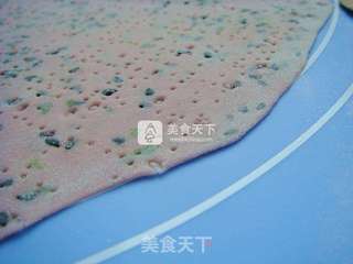 花朵薄饼干的做法步骤:9