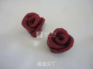 玫瑰花饼干的做法步骤:12