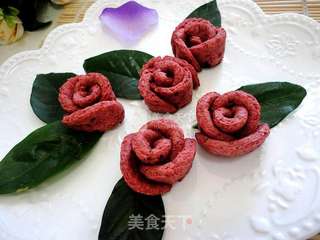 玫瑰花饼干的做法步骤:17