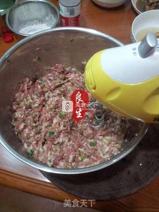 小笼包肉馅制法的做法步骤:10