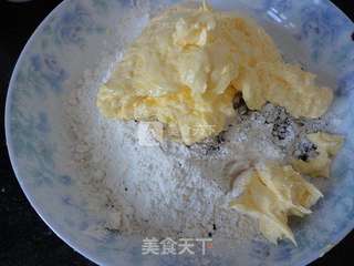 玫瑰花饼干的做法步骤:6
