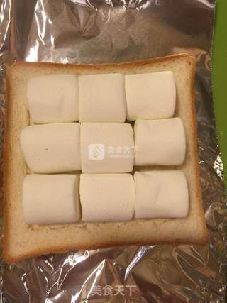 棉花糖土司的做法步骤:3