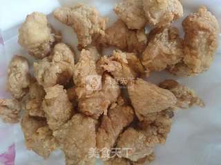 炸鸡沙拉~的做法步骤:5