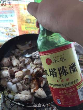 口蘑烧鸡的做法步骤:9
