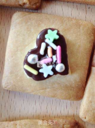 巧克力彩糖饼干的做法步骤:13