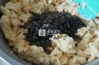 海苔肉松咸饼干的做法步骤:9