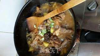 土豆炖排骨的做法步骤:12