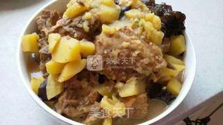 土豆炖排骨的做法步骤:13
