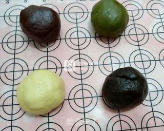 彩色纽扣饼干的做法步骤:10