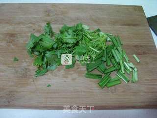 荷兰豆凉拌面的做法步骤:4