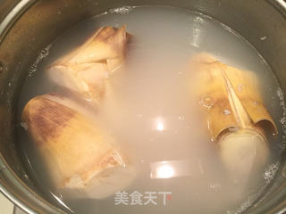 鮮筍沙拉的做法步骤:4
