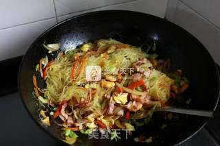 星洲炒米粉的做法步骤:10