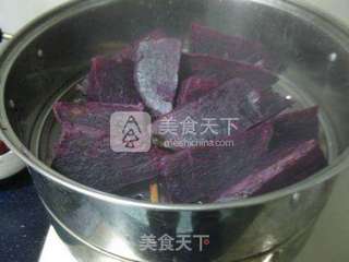 紫薯芋圆的做法步骤:3