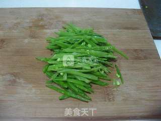 荷兰豆凉拌面的做法步骤:6