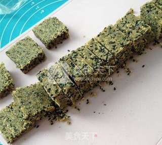 黑白芝麻酥的做法步骤:12