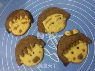 绿豆卡通饼干的做法步骤:9