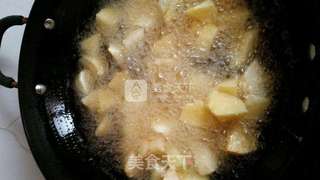 拔丝苹果的做法步骤:6
