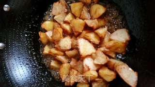 拔丝苹果的做法步骤:9