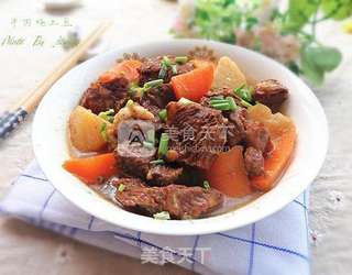 牛肉炖土豆的做法步骤:12
